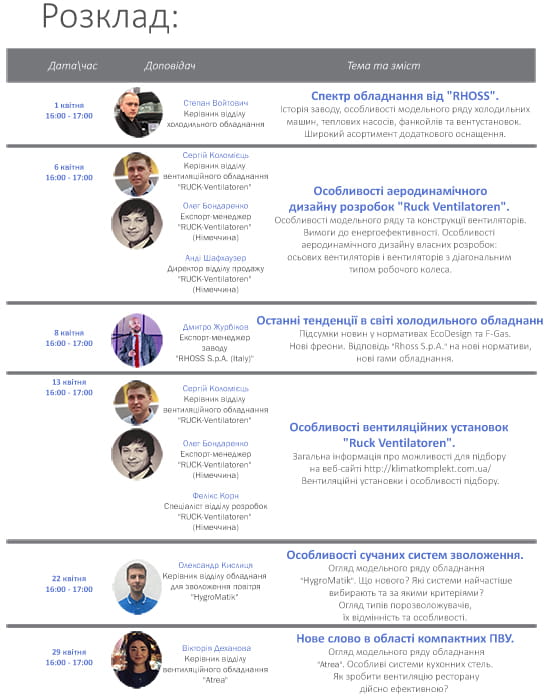 СЕРИЯ ВЕБИНАРОВ ECS GROUP